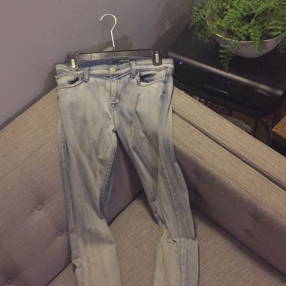 J Brand Skinny Light Wash Jeans